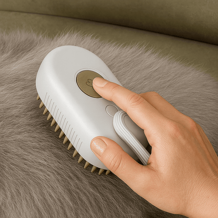 1~2pcs Steam Pet Brush 3-in-1 Massage Dog Steamy Brush Spray Beauty Tangled and Loose Hair Removal Cats Grooming Comb Dogs