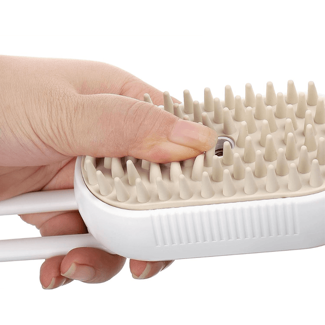 1~2pcs Steam Pet Brush 3-in-1 Massage Dog Steamy Brush Spray Beauty Tangled and Loose Hair Removal Cats Grooming Comb Dogs