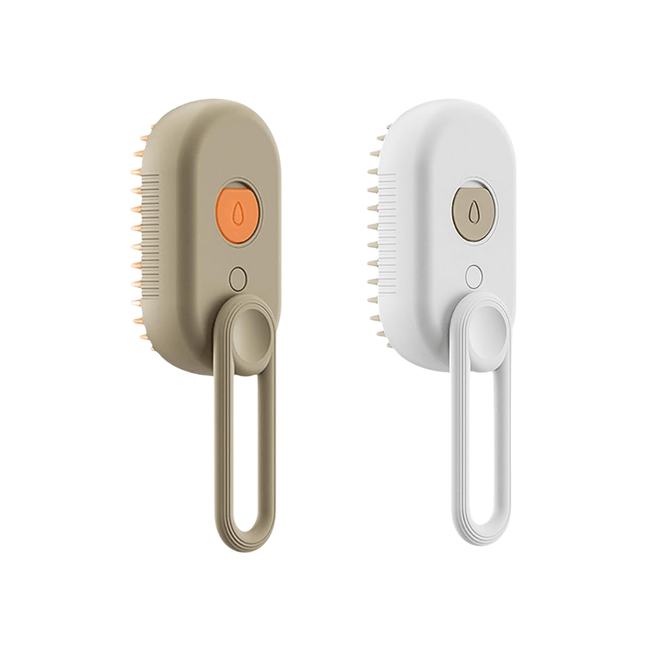 1~2pcs Steam Pet Brush 3-in-1 Massage Dog Steamy Brush Spray Beauty Tangled and Loose Hair Removal Cats Grooming Comb Dogs 2PC mixed