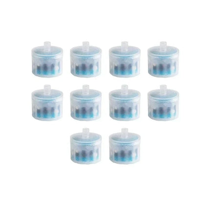 1.3 L Ceramic Cat Water Fountain USB Charging Pet Water Feeders Dogs Automatic Circulating Filtration Flow Water Dispenser 10 Filters / 1.3L