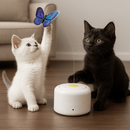 Automatisch Kattenspeelgoed Vlinder | Katspullen
