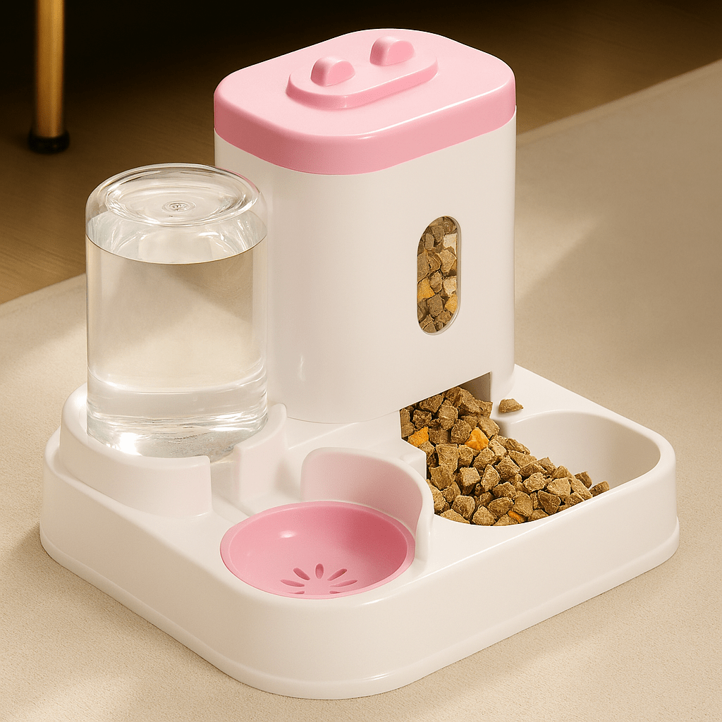 Automatische Voerbak Kat Dispenser | Katspullen