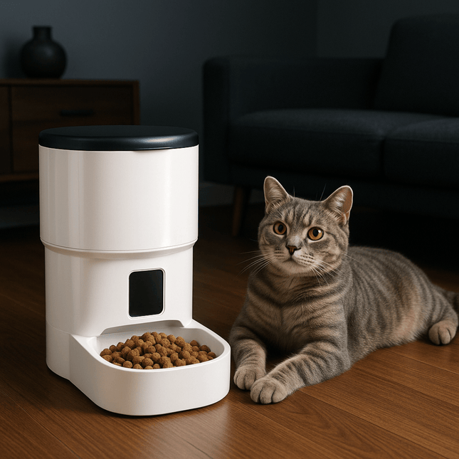 Automatische Voerbak Katten | Katspullen