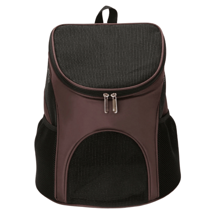 Cat Carrying Bag Foldable Double Shoulder Portable Pet Products Travel Outdoor Breathable Backpack Factory Direct Selling Bruin / S