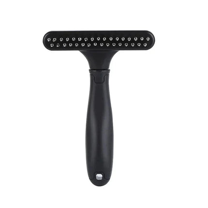 Dogs Cats Short Long Hair Pet Brushes Shedding with Double Row PinsDog Rake Deshedding Dematting Brush Comb Undercoat Rake