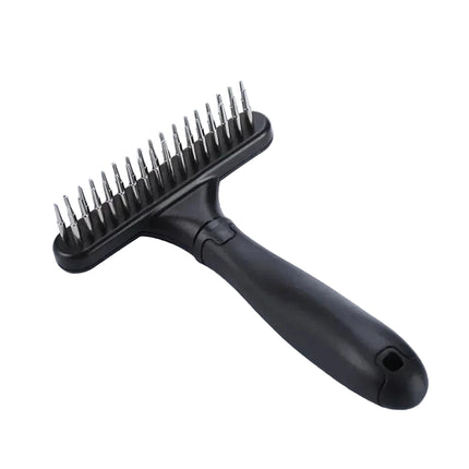 Dogs Cats Short Long Hair Pet Brushes Shedding with Double Row PinsDog Rake Deshedding Dematting Brush Comb Undercoat Rake
