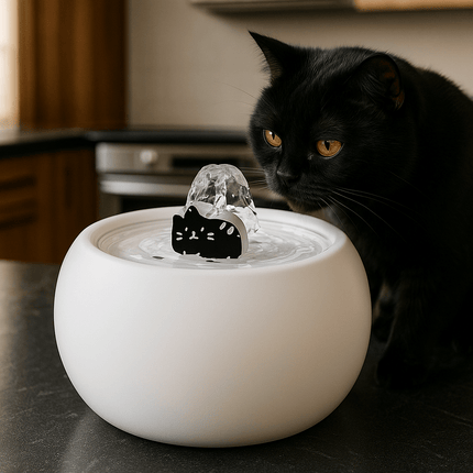 Drinkfontein Kat Keramiek | Katspullen