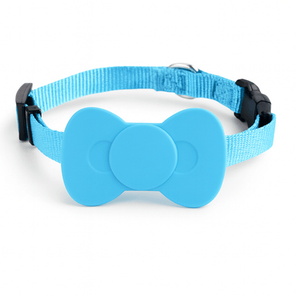 Find My Pet Positioning Collar Waterproof Dog Gps Animal Tracking Movement Alert Anti Lost Tracker Cats Remote Global Locator Blauw