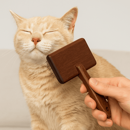 Houten Kattenborstel | Katspullen