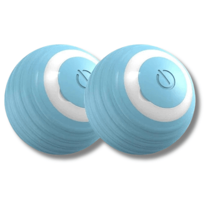 Interactief Kattenspeelgoed Bal | Katspullen 2 stuks Blauw