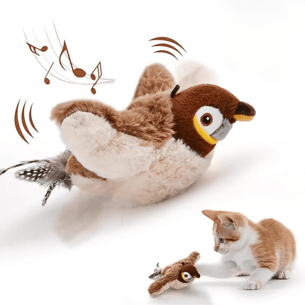 Interactief Kattenspeelgoed Vogel | Katspullen