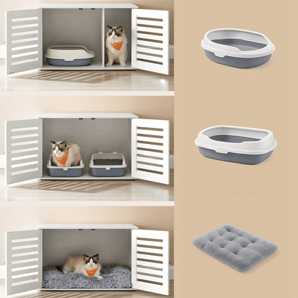 Kast Met Kattenbak | Katspullen Default