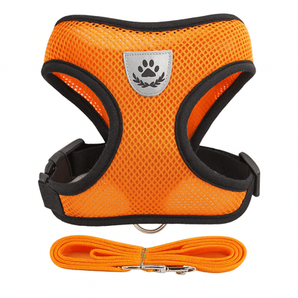 Katten Harnas Escape Proof | Katspullen Oranje / S
