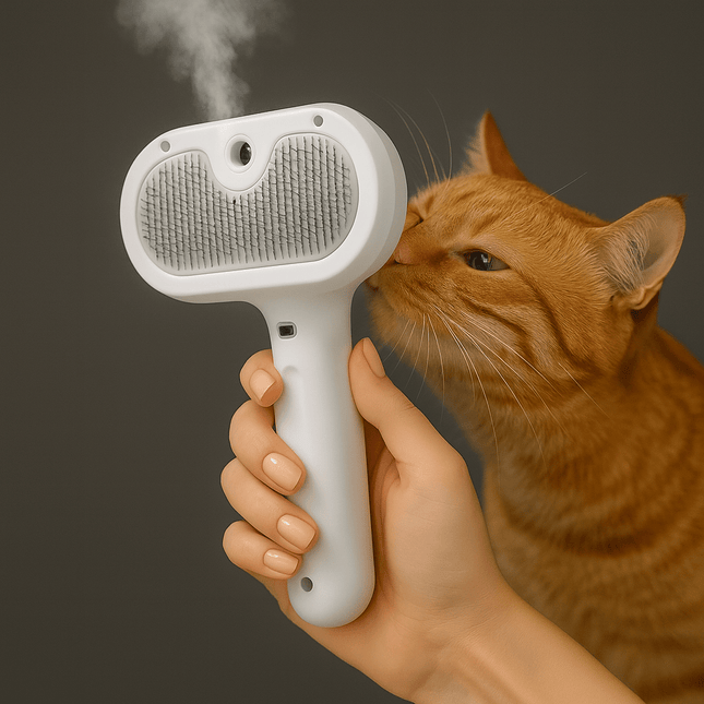 Katten Stoomborstel | Katspullen Wit