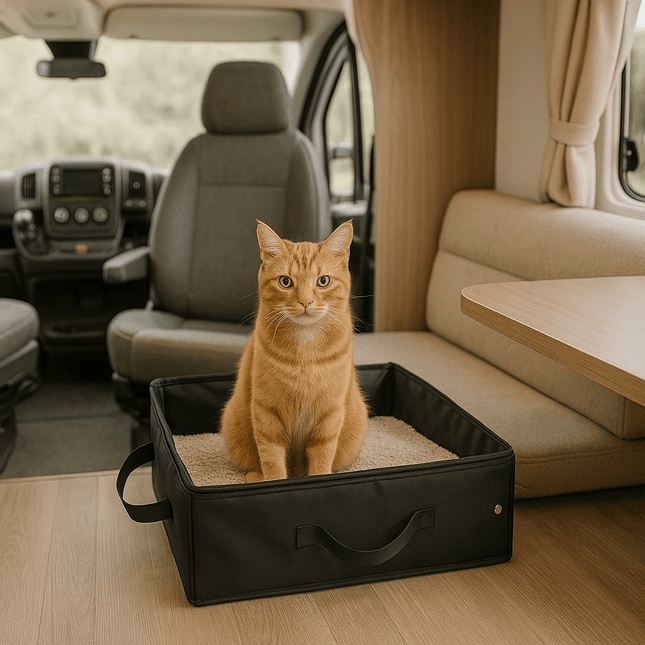 Kattenbak Voor Op Reis | Katspullen