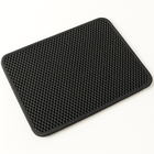 Kattenbakmat Dubbellaags Waterdicht EVA | Katspullen Zwart / 30x30cm