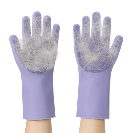 Kattenborstel Handschoen | Katspullen