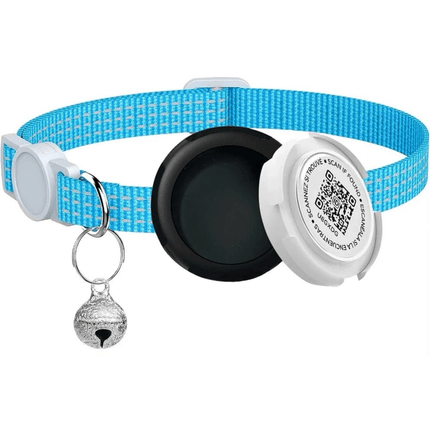 Kattenhalsband GPS | Katspullen Blauw