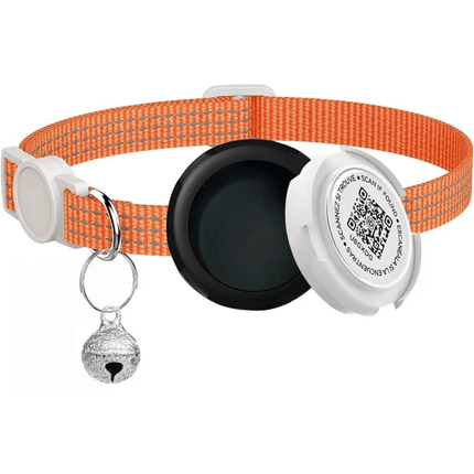 Kattenhalsband GPS | Katspullen Oranje