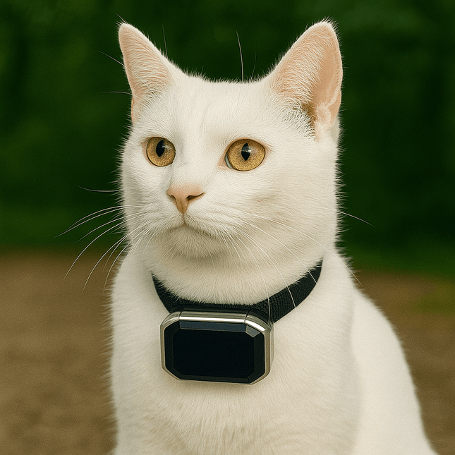 Kattenhalsband Met GPS | Katspullen Blauw
