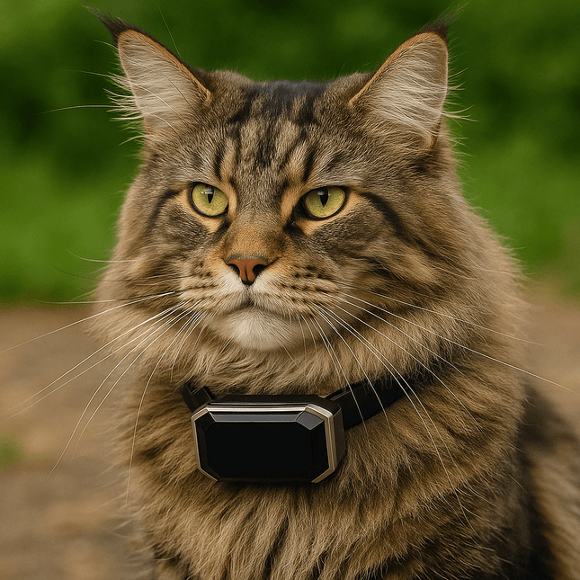 Kattenhalsband Met GPS | Katspullen Blauw