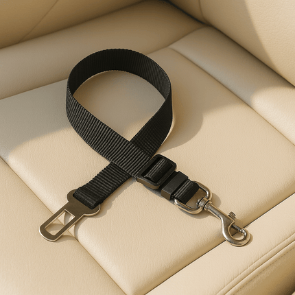 Kattentuigje Voor In De Auto | Katspullen Zwart