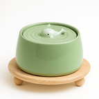 Groen met standaard