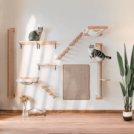Krabpaal Kat - Modulaire Wandklimmeubels | Katspullen