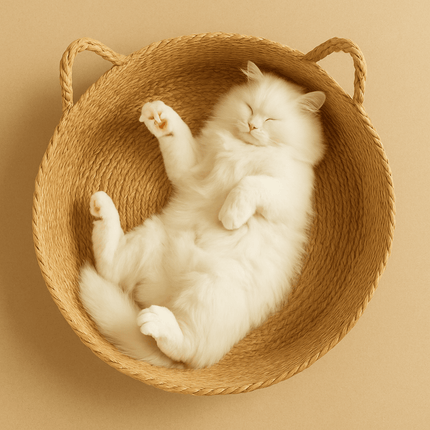 Rieten Kattenmand | Katspullen