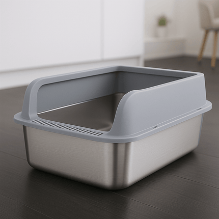Stainless Steel Kattenbak | Katspullen