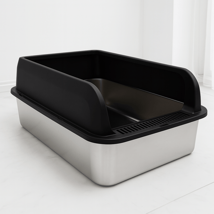 Stainless Steel Kattenbak | Katspullen