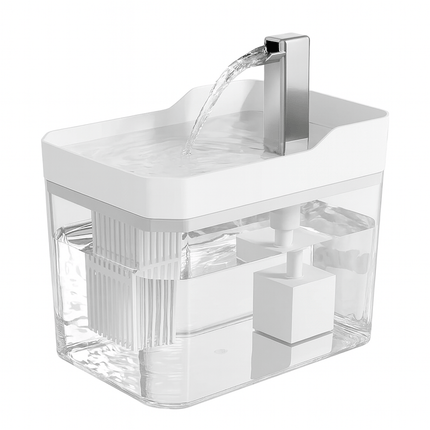 USB Automatic Water Drinking Fountain Dispenser live water circulation Cat Water Bowl Removable with Pump Water Filter Silent