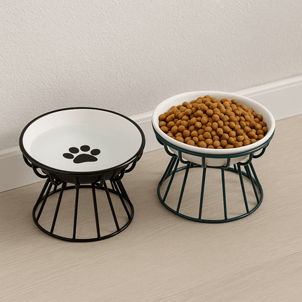 Verhoogde Kattenvoerbak | Katspullen