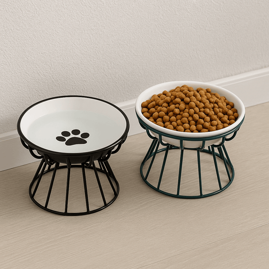 Verhoogde Kattenvoerbak | Katspullen